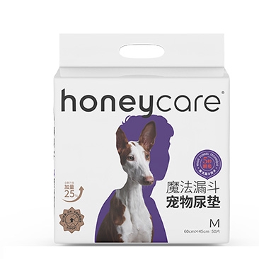 Honeycare 好命天生 狗狗尿垫加厚版 M码50片 25.5元