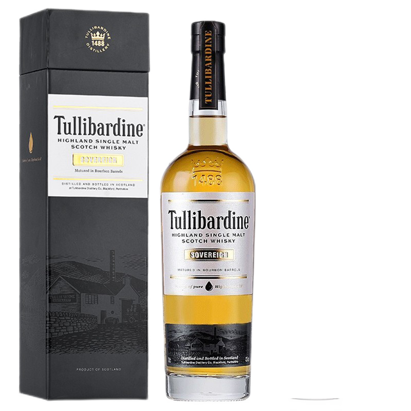 TULLIBARDINE 图里巴丁 萨威琳 单一麦芽 苏格兰威士忌 700ml 礼盒装 208.64元（需