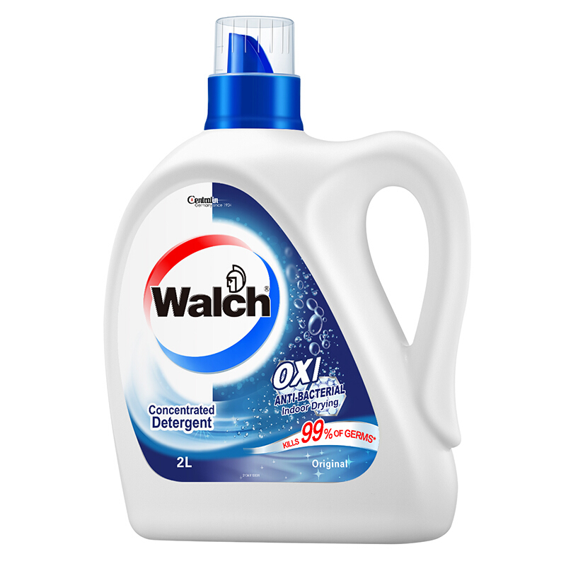 Walch 威露士 La有氧洗衣液20.24斤柠檬(2L+1L+1Lx7袋+消毒液60mlx2)新旧随机发 99.9