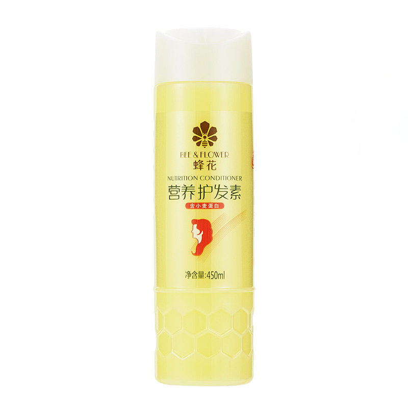 BEE&FLOWER 蜂花 柔顺营养护发素 450ml 7.61元