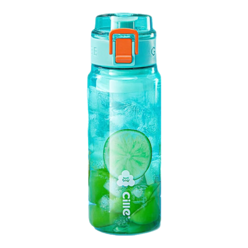 cille 希乐 Tritan材质 带滤网 迪卡蓝 550ml 塑料杯 10.69元（需用券）