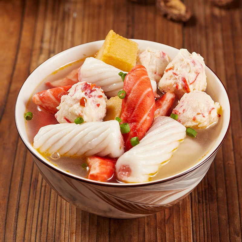 兴威 锦味实惠系列 海鲜风味 火锅丸子 500g 5.42元 - 线报酷