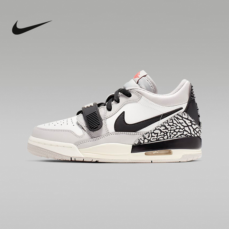 88VIP：NIKE 耐克 女鞋JORDAN LEGACY AJ312白灰 低帮复古休闲篮球鞋CD9054-101 484.5元