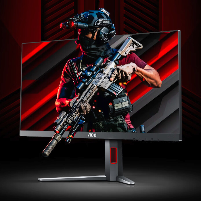 AOC 冠捷 宙斯盾系列 27G4 27英寸 IPS FreeSync 显示器180Hz 95%DCI-P3 701.04元（需用券