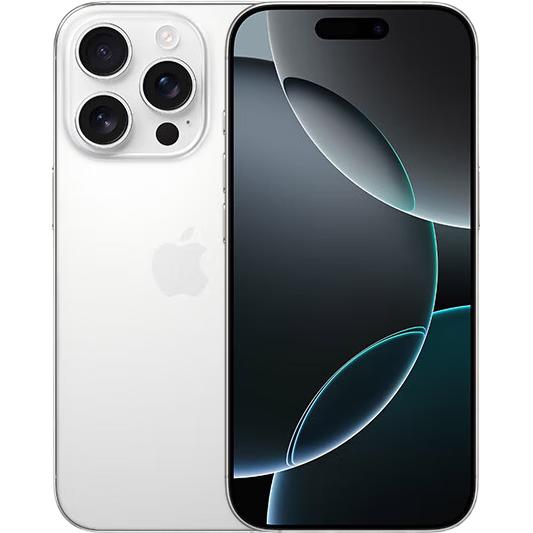 PLUS会员：Apple iPhone 16 Pro 5G手机 128GB 白色钛金属 6265.01元