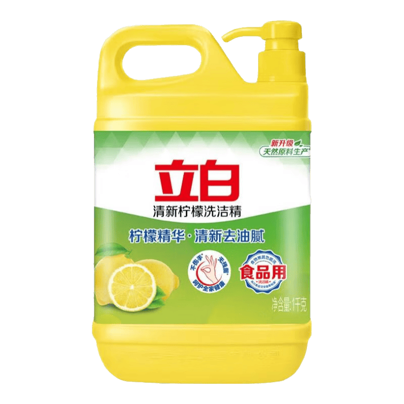 立白 西柚小苏打洗洁精 食品用厨房清洗剂 1瓶 7.6元