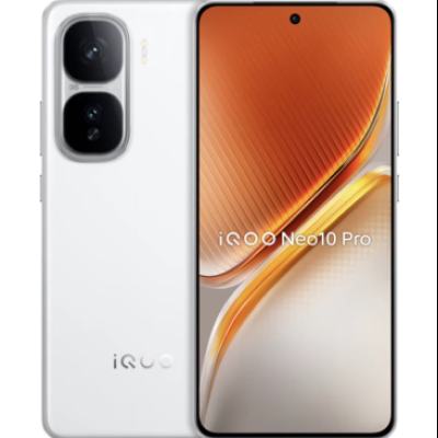 新品发售：vivo iQOO Neo10 Pro 16GB+512GB 驰光白 天玑9400旗舰芯 长续航超薄AI游戏