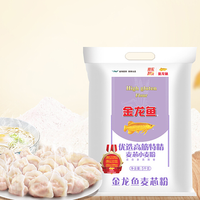 金龙鱼 优选高筋特精麦芯小麦粉 5kg 15.93元