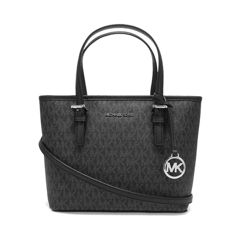 MICHAEL KORS 迈克·科尔斯 JET SET TRAVEL系列 女士手提包 35T9GTVT0B 黑色 540.93元（