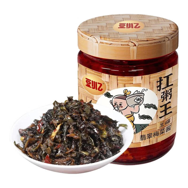 豆小乙 翡翠梅菜拌饭酱 扛粥王 240g*2瓶 16.8元包邮（需用券）