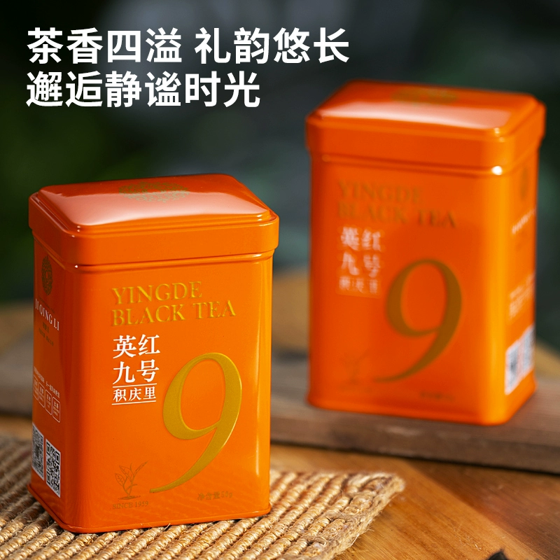 中国红茶十大品牌！积庆里 2025新茶正宗英德红茶英红九号 50g/罐 ￥25.76