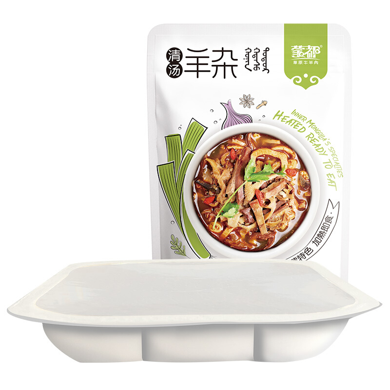 蒙都 清汤羊杂 500g 19.12元