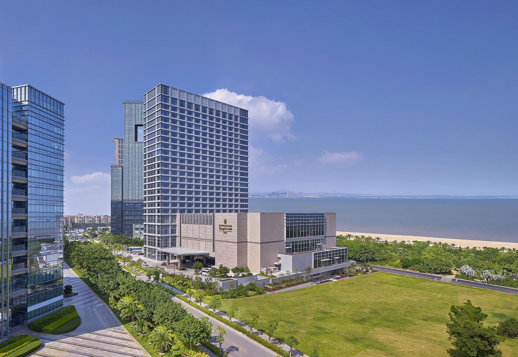 美团 厦门香格里拉3晚+2大2小豪华阁行政礼遇+首日欢迎水果+每日K20亲子活动