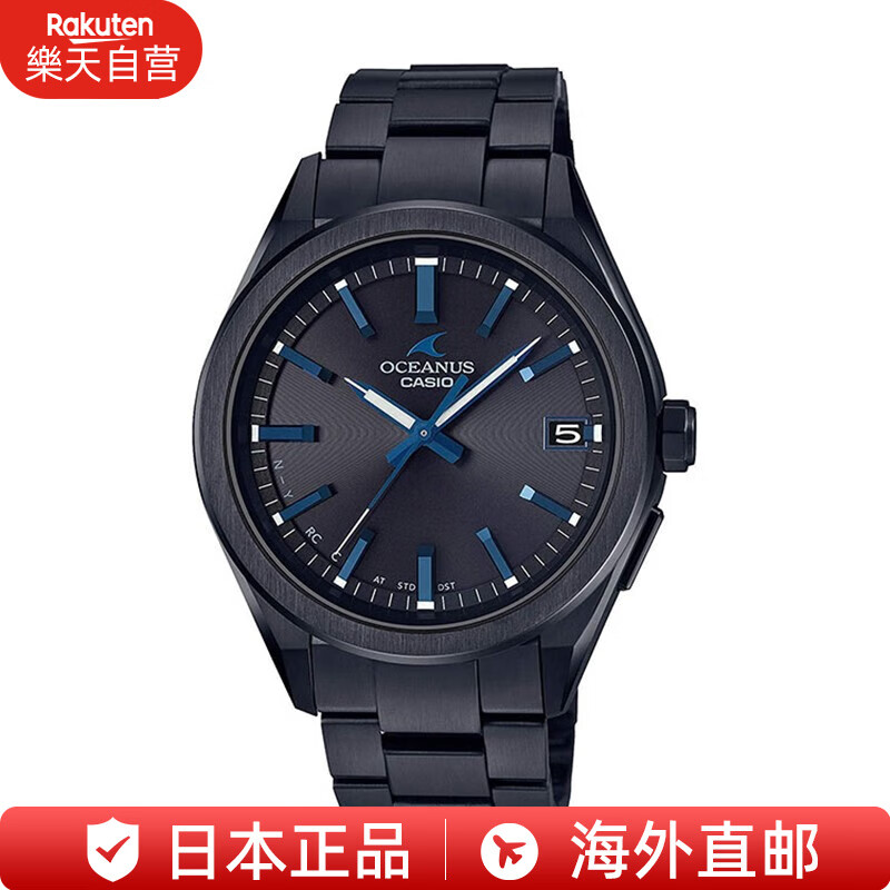 CASIO 卡西欧 OCEANUS海神系列 41.4毫米太阳能电波腕表 OCW-T200SB-1A ￥2618