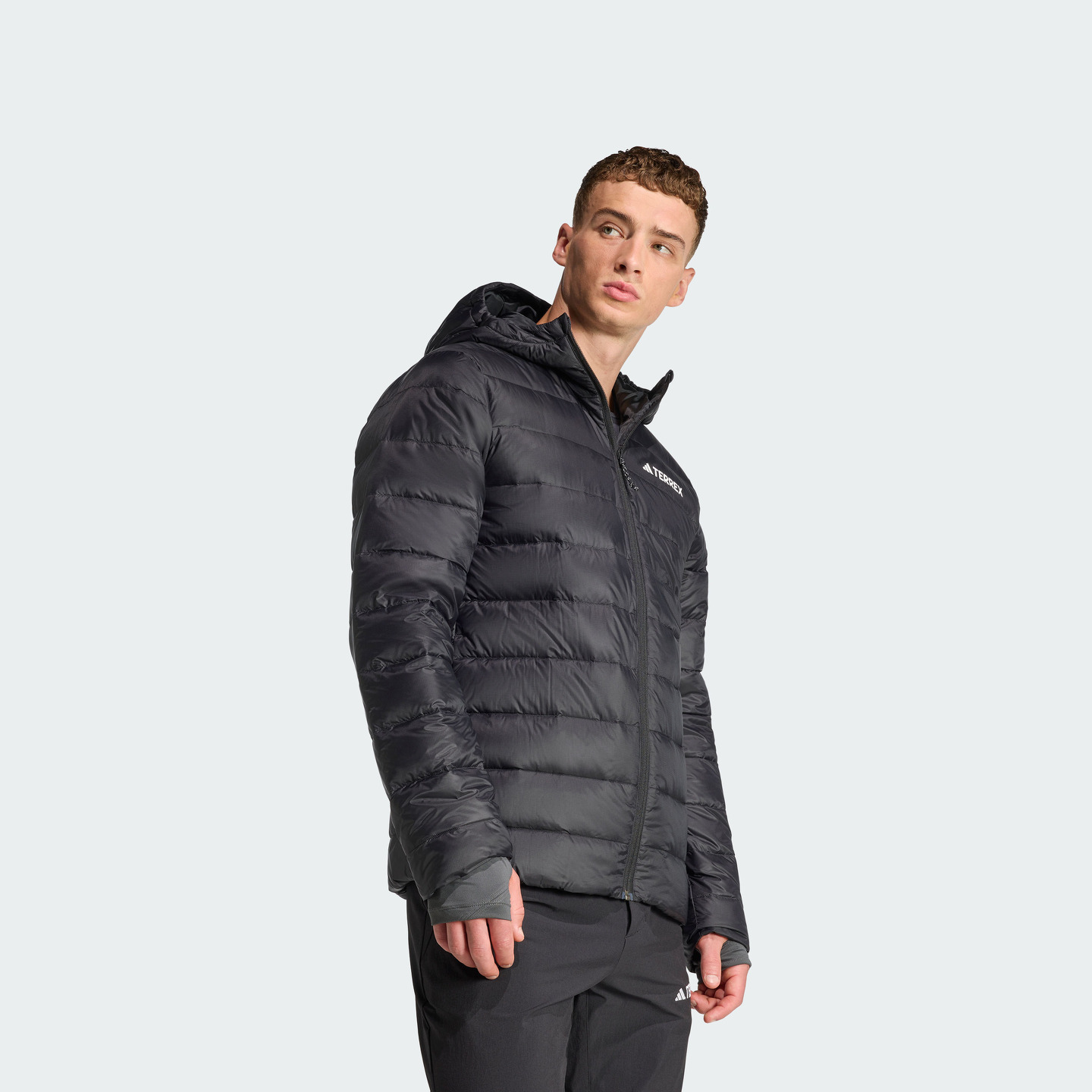 保暖服饰、88VIP：adidas TERREX 男款羽绒服 KB2176 489元包邮（需用券）