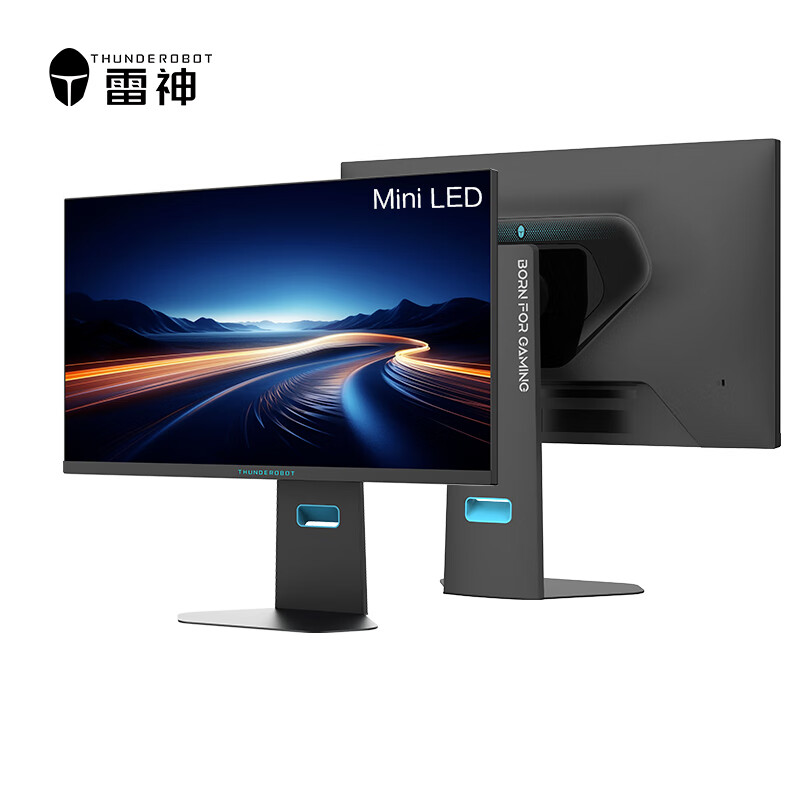 雷神 黑武士 CQ27F240M 27英寸 Mini-LED G-sync FreeSync 显示器（2560×1440、240Hz、99% sR