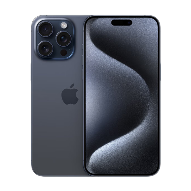 再降价、plus会员：Apple 苹果 iPhone 15 Pro Max (A3108) 256GB 蓝色钛金属 8702.1元包