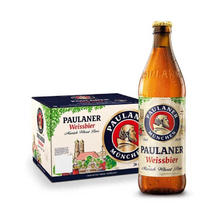 PAULANER 保拉纳 德国原装进口 柏龙保拉纳啤酒 慕尼黑小麦白啤500ml罐听瓶装