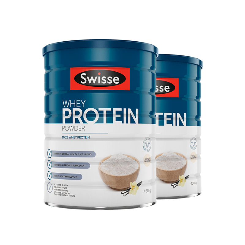 Swisse 斯维诗 乳清蛋白粉香草味900g 热巴同款 99%乳清蛋白 补充蛋白质氨基酸