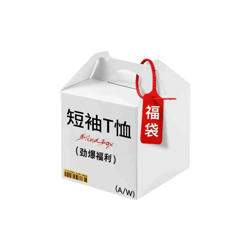 班尼路 夏日惊喜盲盒（内含T恤，polo等） 14.9元（需买2件，需用券）
