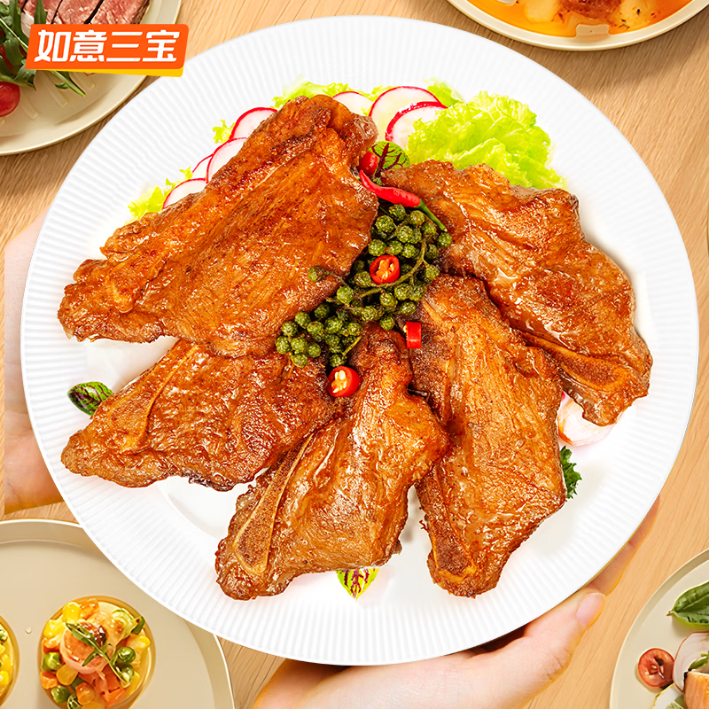 如意三宝 川香扇子骨 265g×6盒 84元（需用券）