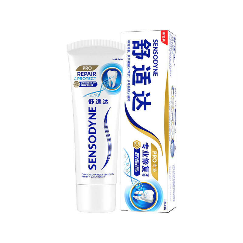舒适达 专业修复牙膏 100g 22.78元