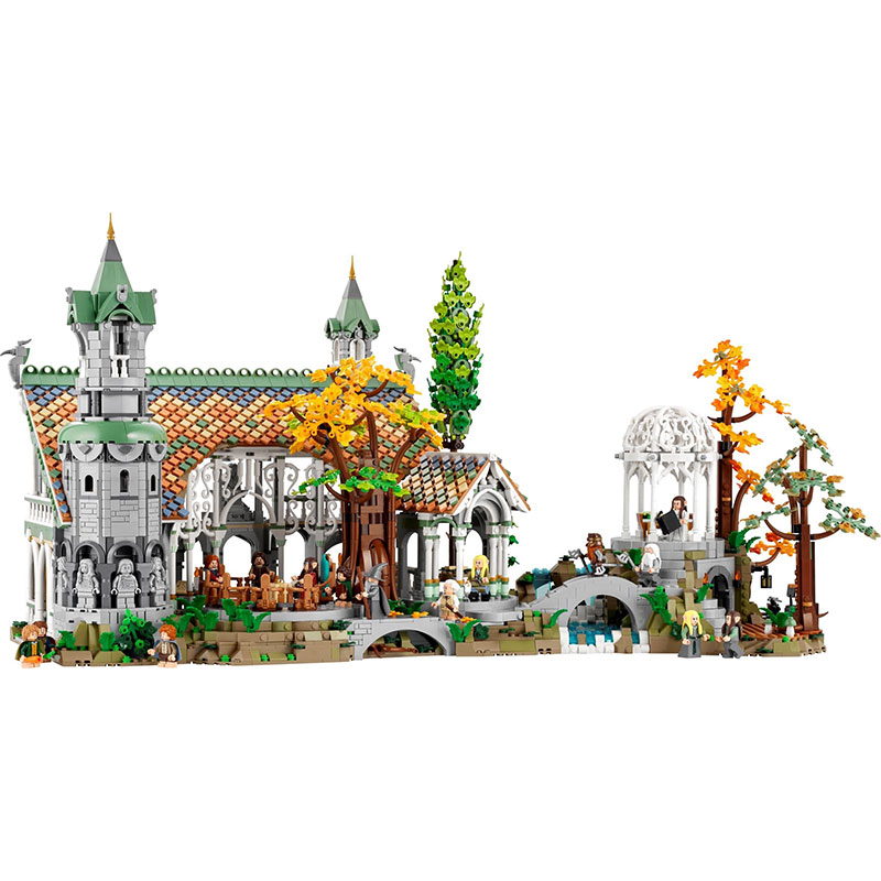 LEGO 乐高 10316指环王霍比特人魔戒幽谷瑞文戴尔城堡积木玩具 2622.95元（需用
