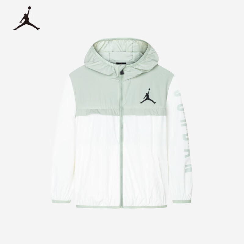 Jordan NIKE JORDAN儿童童装皮肤衣JD2422058GS-001 月桂绿 120/60 264.5元（需用券）