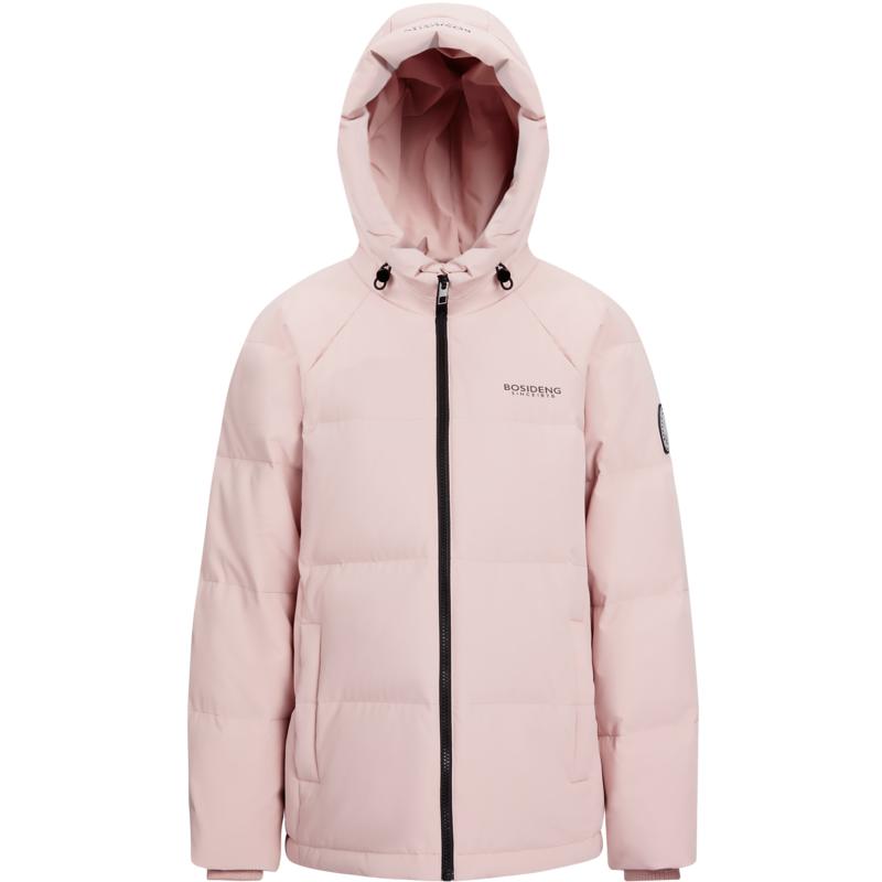 波司登 女短款羽绒服宽松纯色百搭连帽外套 309元（需用券）