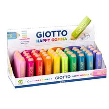 LYRA 艺雅 Giotto彩虹橡皮擦小学生专用创意卡通可爱儿童橡皮干净不留痕铅笔