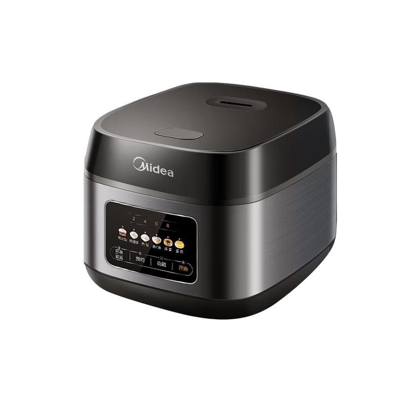 移动端、京东百亿补贴：美的 MB-RE429 微压电饭煲 4L 黑色 160.54元