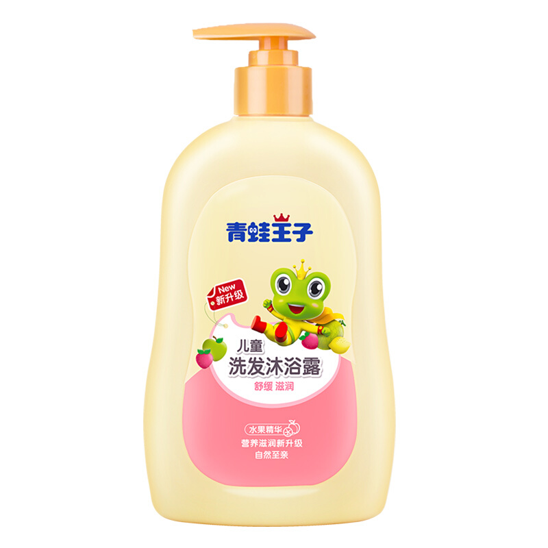 88VIP：青蛙王子 自然至亲系列 儿童洗发沐浴露 水果精华 310ml 31.16元（需用