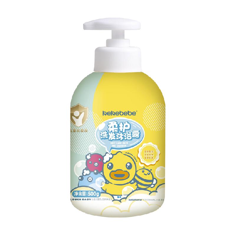 88VIP：鳄鱼宝宝 小黄鸭婴幼儿柔护二合一洗发沐浴露 500ml 17.86元（需用券）