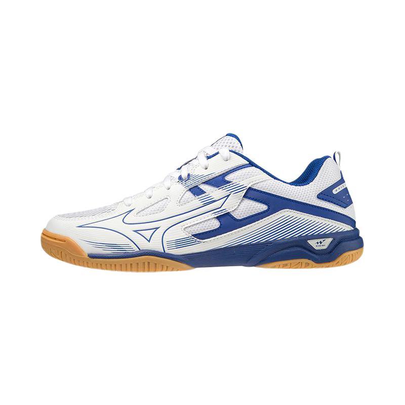 Mizuno 美津浓 Wave Kaiserburg 7 中性羽毛球鞋 81GA222027 白蓝 43 437.2元（需用券）