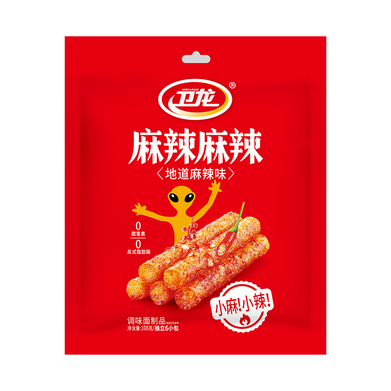 WeiLong 卫龙 辣条麻辣棒 108g ￥3.74