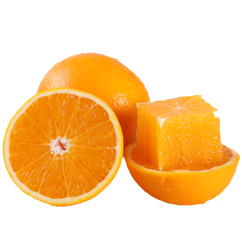 甜果源 湖南麻阳冰糖橙 新鲜水果 5斤【净重4.6-5斤】大号果 9.9元包邮