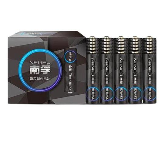 南孚 LR6 黑标款 5号碱性电池 1.5V 30粒装 62.89元