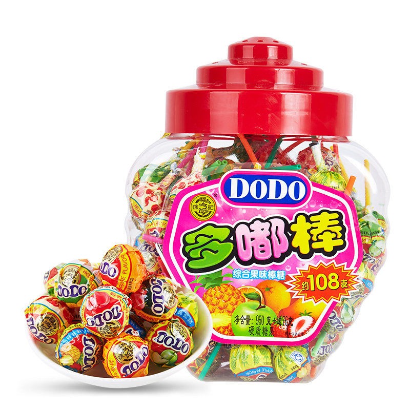 徐福记 DODO棒棒糖 多嘟棒 综合果味 1.026kg/桶 29.9元