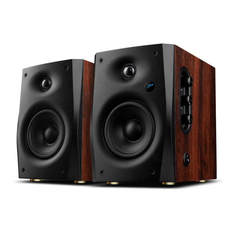 政府补贴：hivi/惠威 D1100 2.0 智能音箱 深棕色 452.79元(需领券)