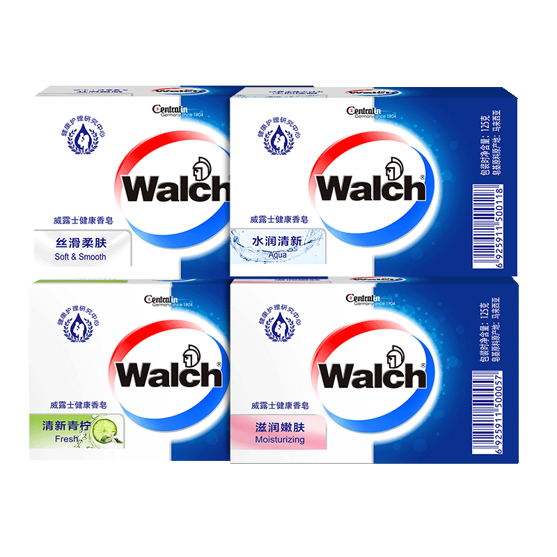 Walch 威露士 香皂家庭装125g*4 8.91元