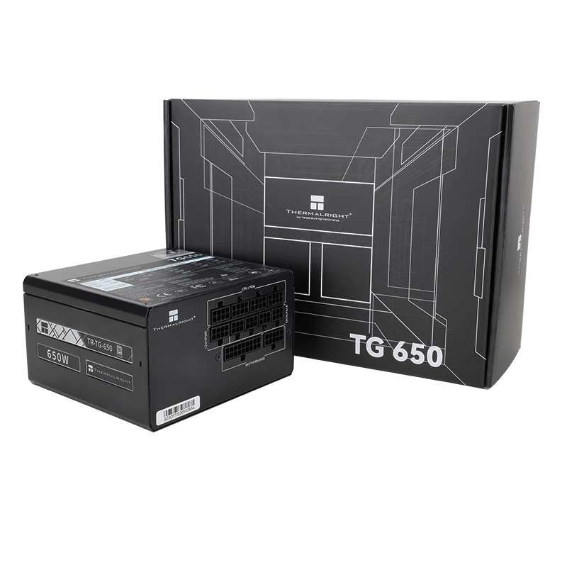 PLUS会员：Thermalright 利民 TG650 金牌（90﹪）全模组ATX电源 650W 275.52元