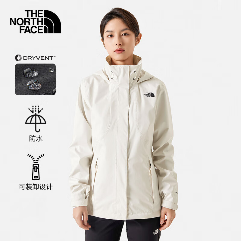 PLUS：THE NORTH FACE 北面 冲锋衣女防水防风透汽冲锋夹克8AV8 QLI 822.61元 （需用