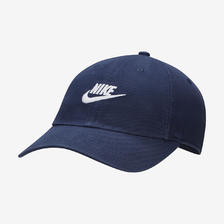 NIKE 耐克 棒球帽男女夏季遮阳帽新款休闲蓝色运动帽 FB5368-410 107元（需用券