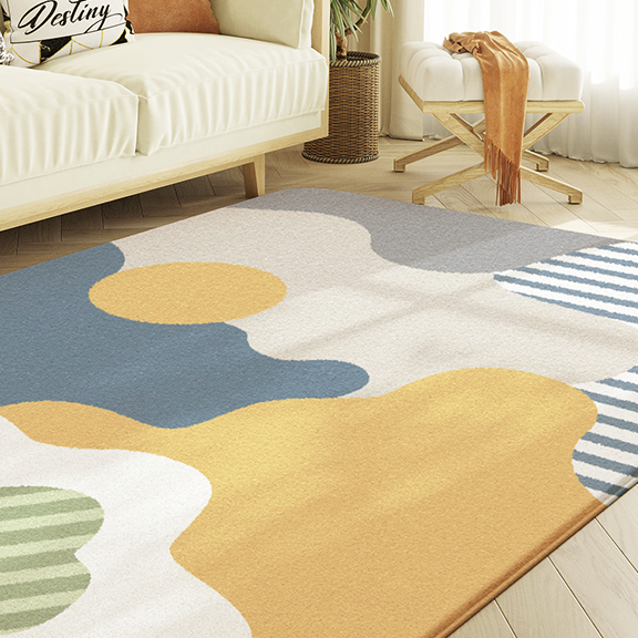 DAJIANG 大江 地毯客厅 沙发茶几免洗地毯卧室高级感加厚 羊羔绒120x160cm 145.1