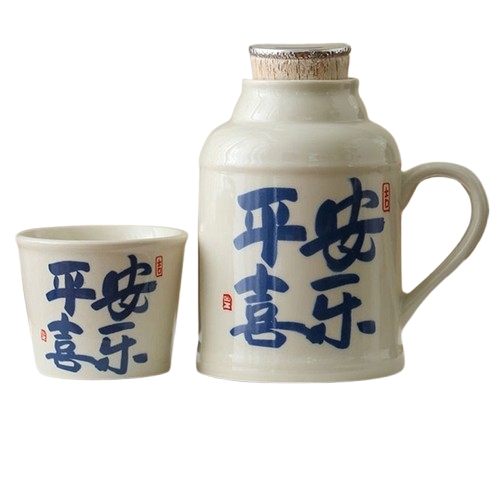 百亿补贴：万庆兴 泡茶陶瓷暖水壶 500ml+主人杯 140ml 15.1元