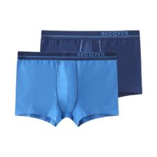 PLUS会员：舒雅 Becover系列 男士精梳棉内裤 2条装＊2件 117.92元（合58.96元/件