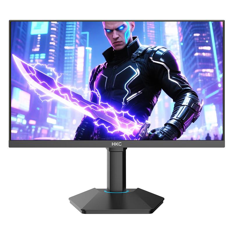 HKC 24.5英寸420Hz FastIPS电竞屏120%sRGB广色域HDR400硬件低蓝光1ms旋转升降FPS游戏